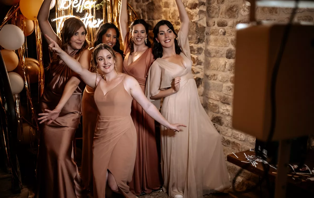 Animation photobooth lors d'une soirée