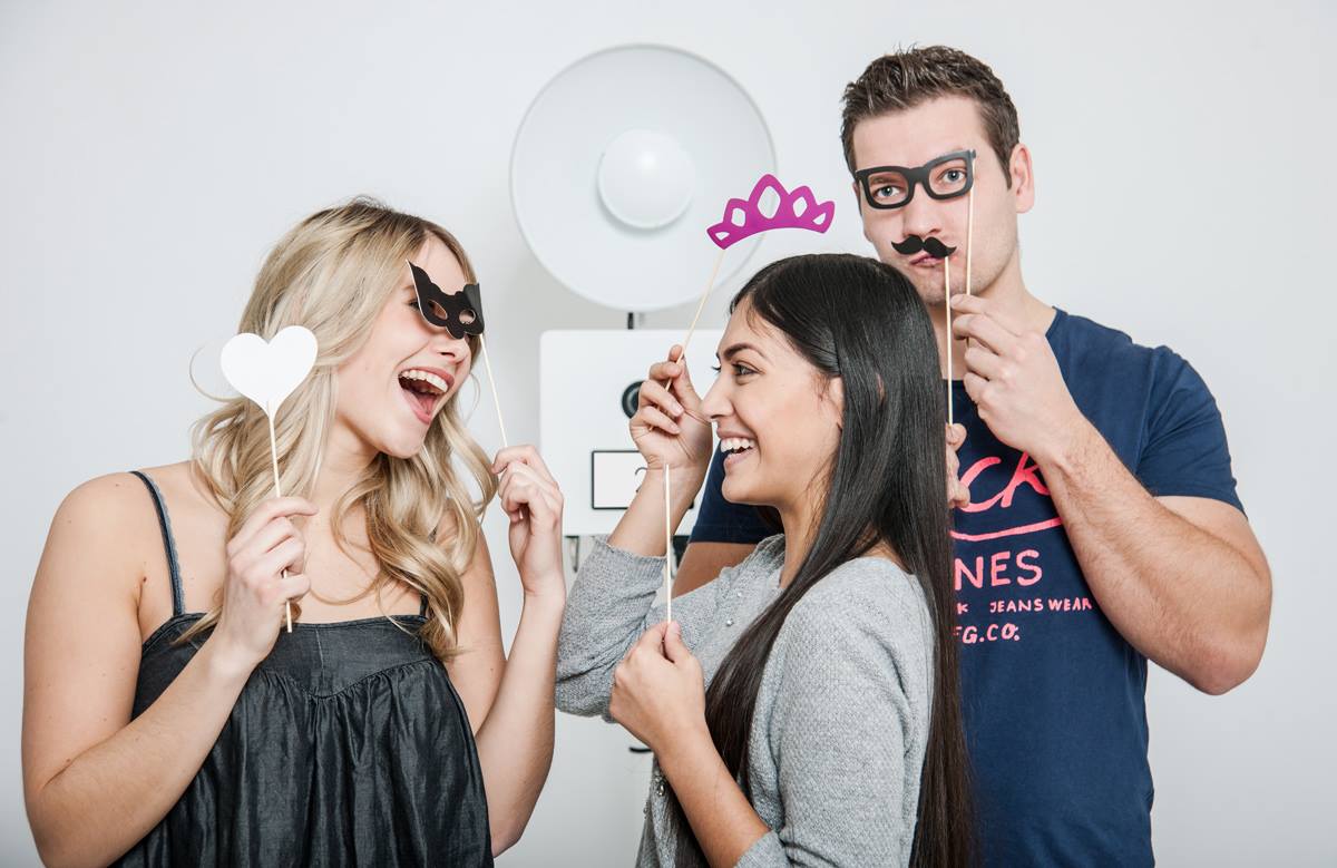 Borne photobooth installée pour un mariage à Bayonne